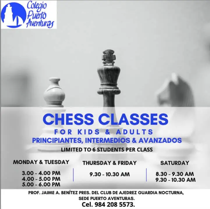 chess classes in puerto aventuras