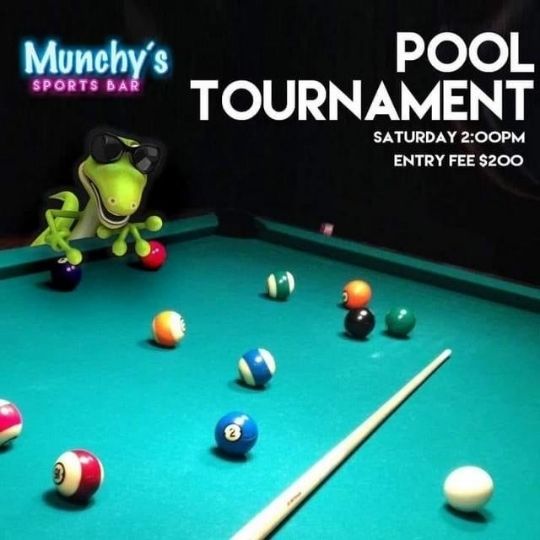 Pool Tournament @ Munchy's Sports Bar