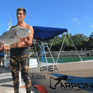 Apron Spear fishing charters from Puerto Aventuras