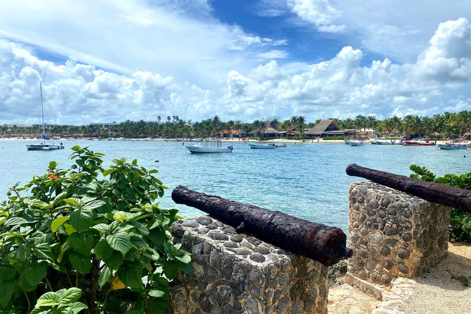 Canons at Akumal Bay