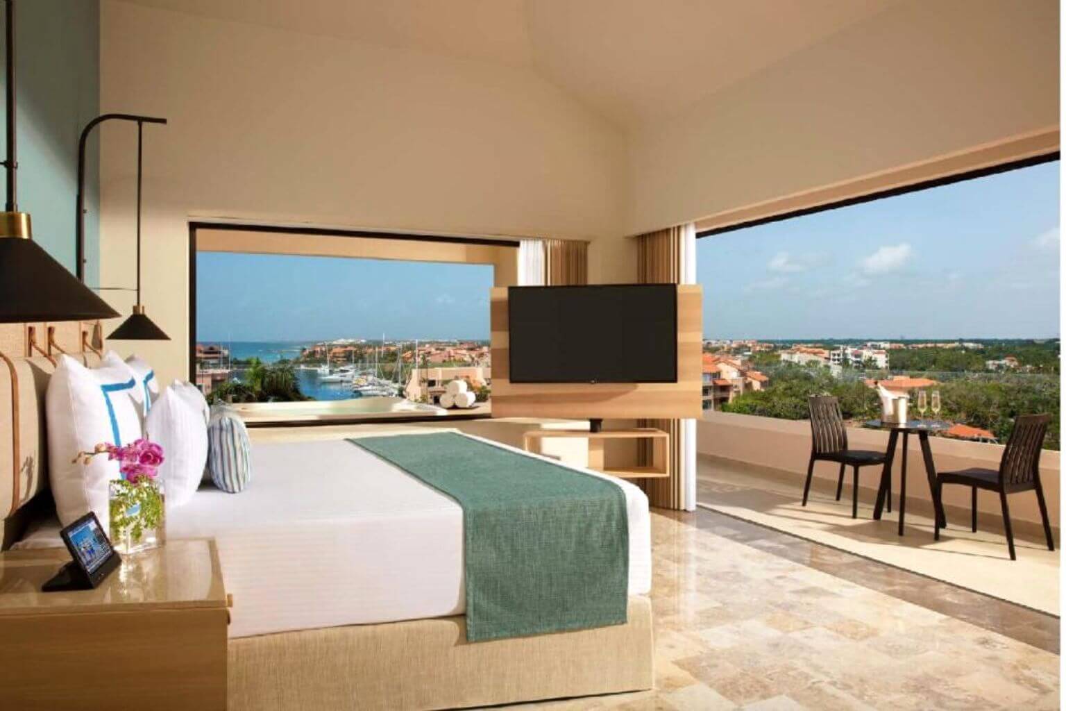 Re-furbished room at Dreams Puerto Aventuras Resort and Spa