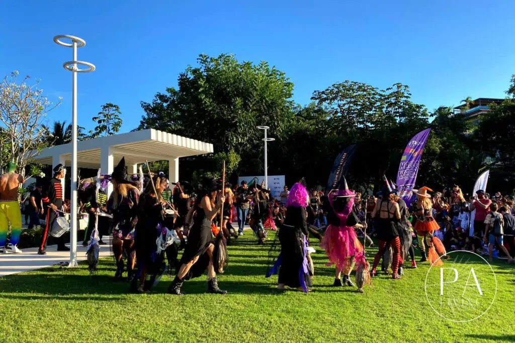 Puerto Aventuras Halloween Golf Cart Parade 2022