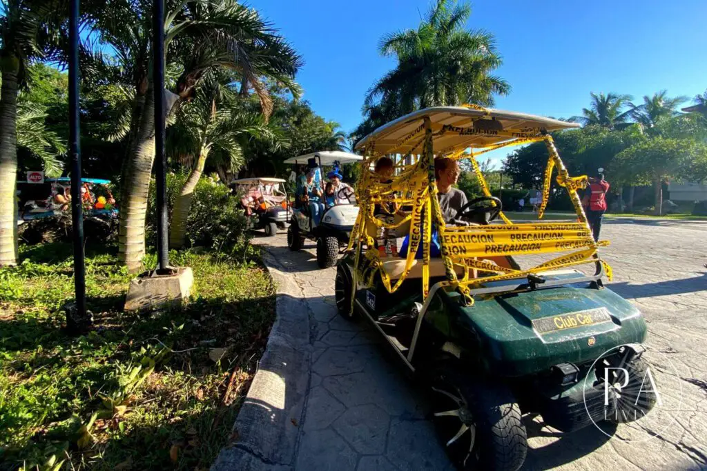 Puerto Aventuras Halloween Golf Cart Parade 2022