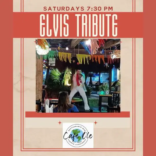 Elvis Tribute Show @ Cafe Ole