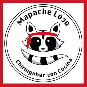 Mapache Loco restaurant, puerto Aventuras logo