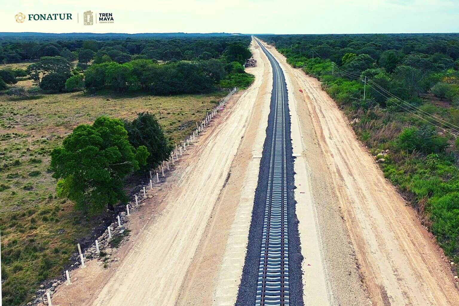 The Mayan Train tracks