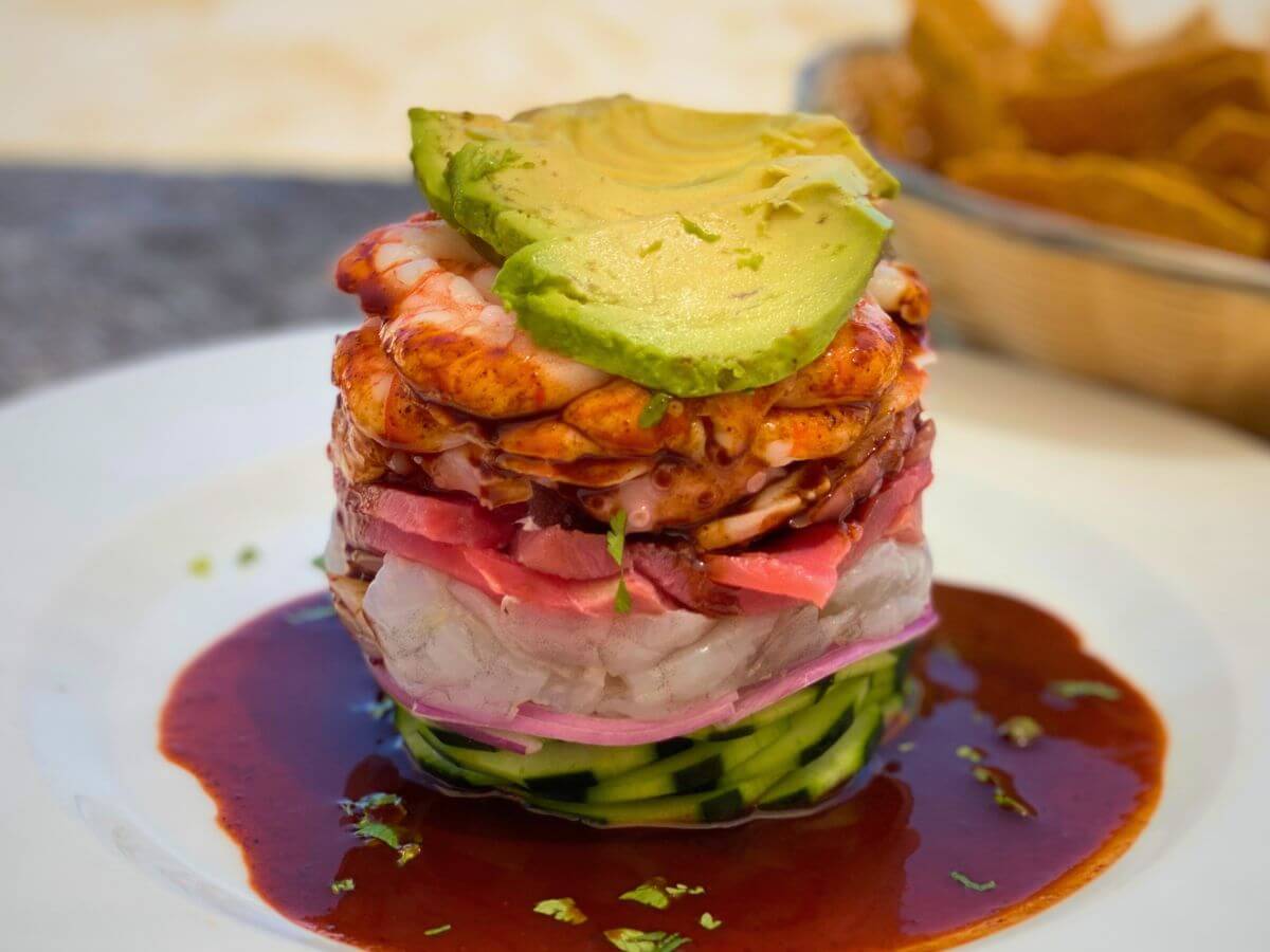 The Seafood Tower at Punta Venado Beach Club 