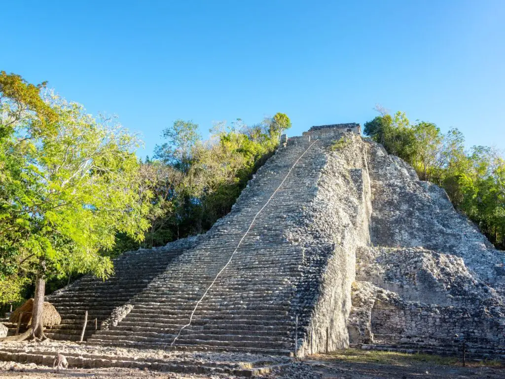 Coba - one of the best Mayan ruins near Puerto Aventuras