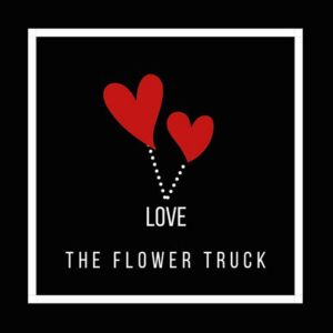 Logo for LOVE Flower Truck in Puerto Aventuras