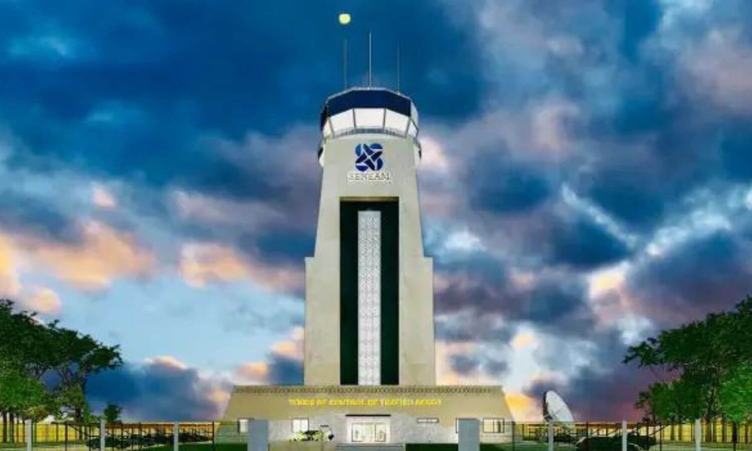 Tulum Airport Tower Render