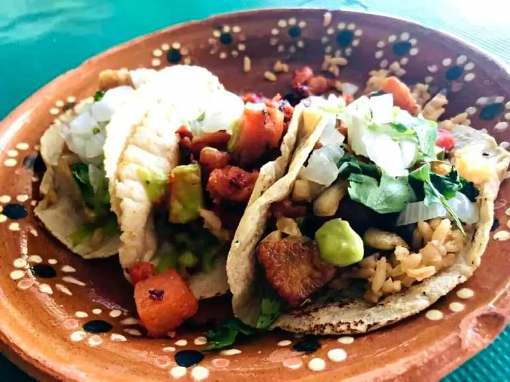 tacos from el arbolito puerto aventuras
