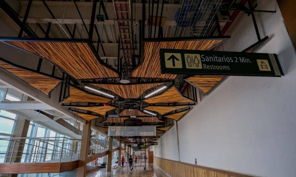 Tulum International Airport corridors