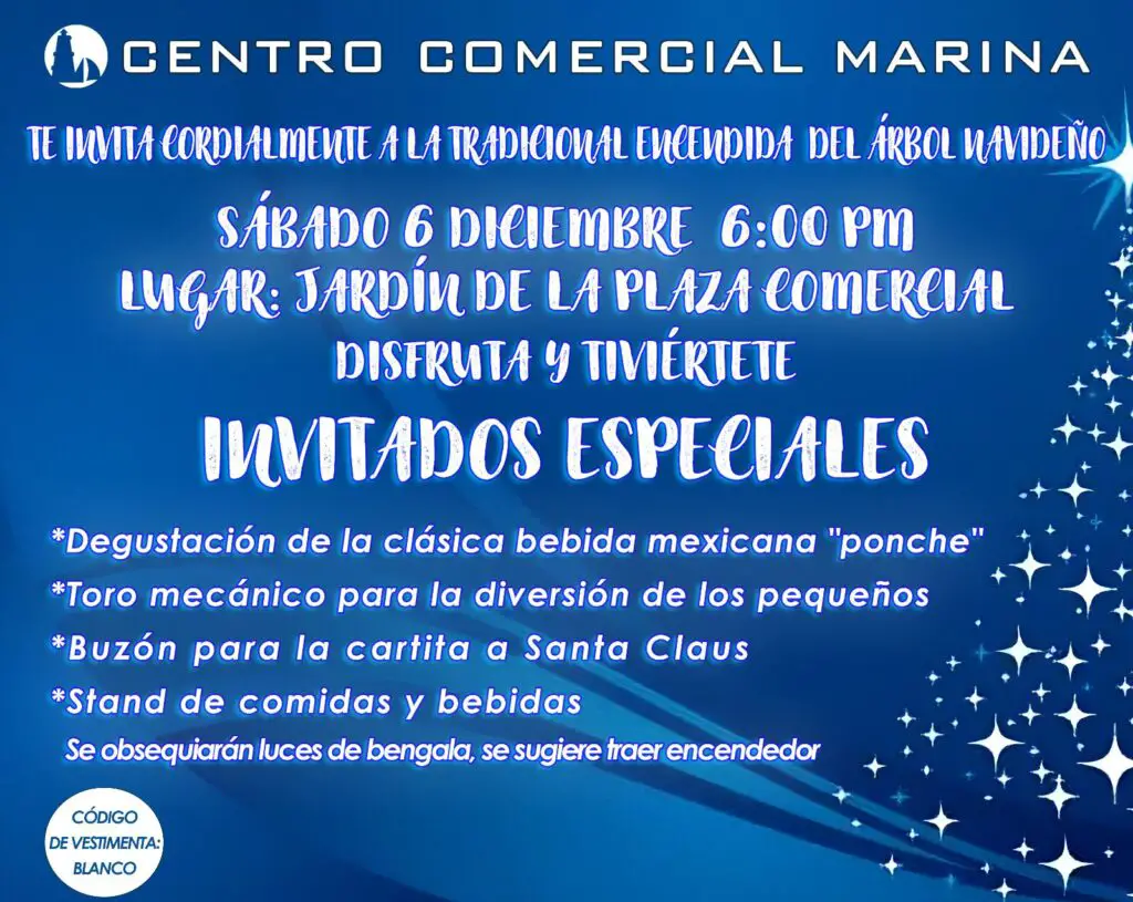 Puerto Aventuras Holiday Tree Lighting 3 Holiday Tree Lighting Puerto Aventuras