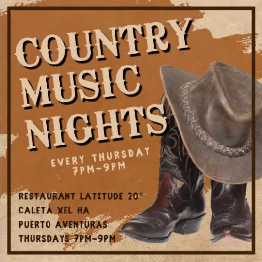 country music nights at latitude 20