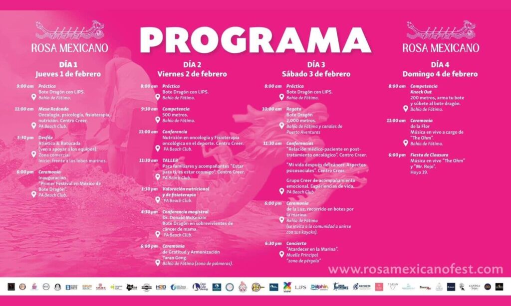 Rosa Mexicano Festival Program