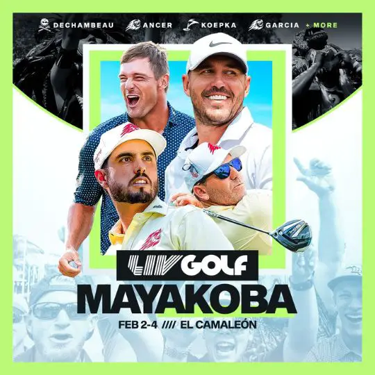 LIV Golf 2024 at Mayakoba