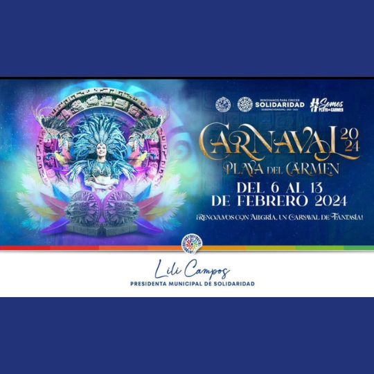 carnaval playa del carmen 2024