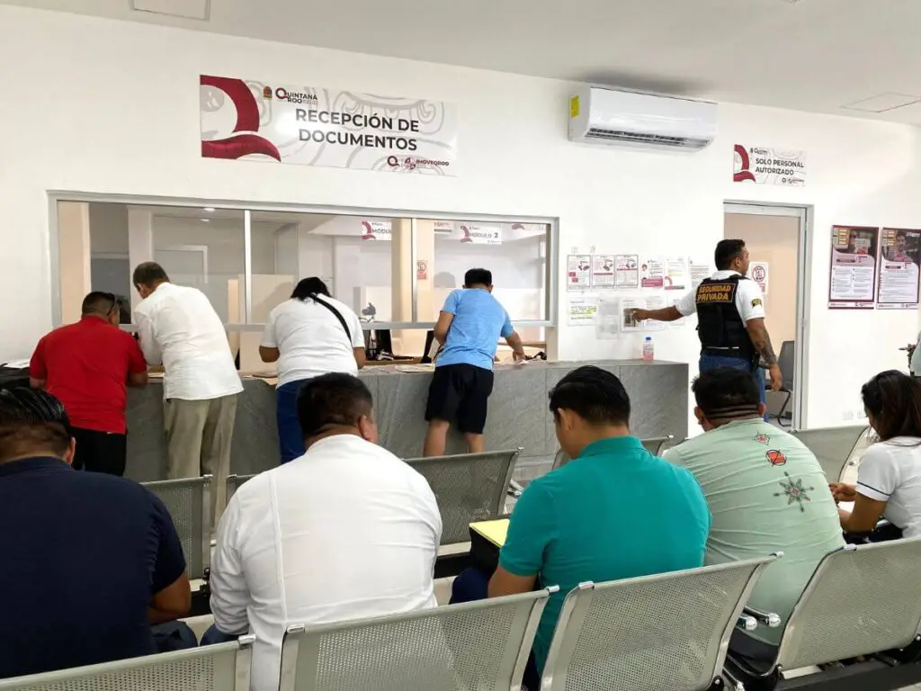 licencing office for motor vehicles in Playa del carmen