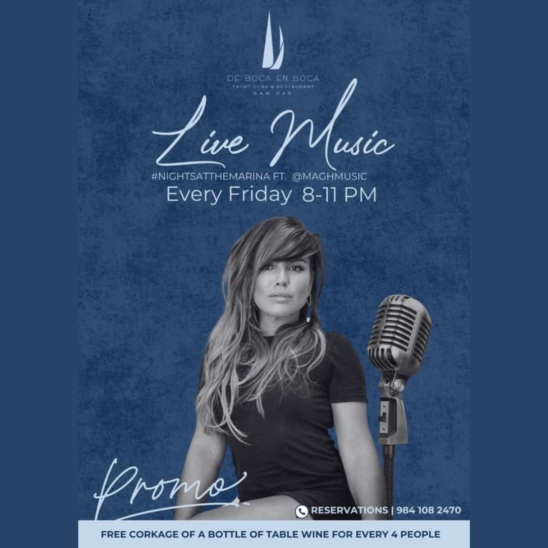 Live Music at De Boca en Boca (Marina Bay Yacht Club)