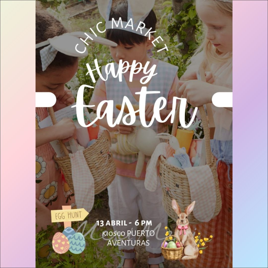 easter market and easter egg hunt