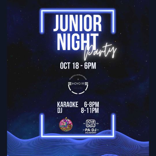 Junior Karaoke & DJ Party at Hoyo 19 8 Junior Karaoke & DJ Party at Hoyo 19