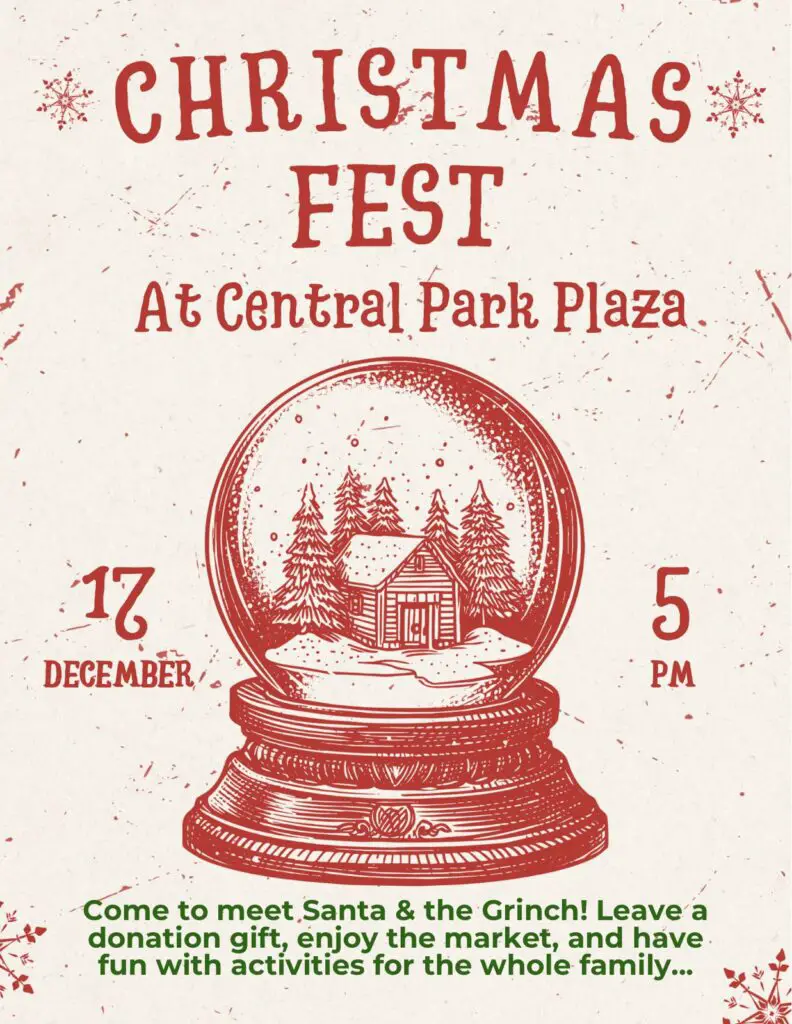 Christmas Fest 2025 at Central Park Plaza
