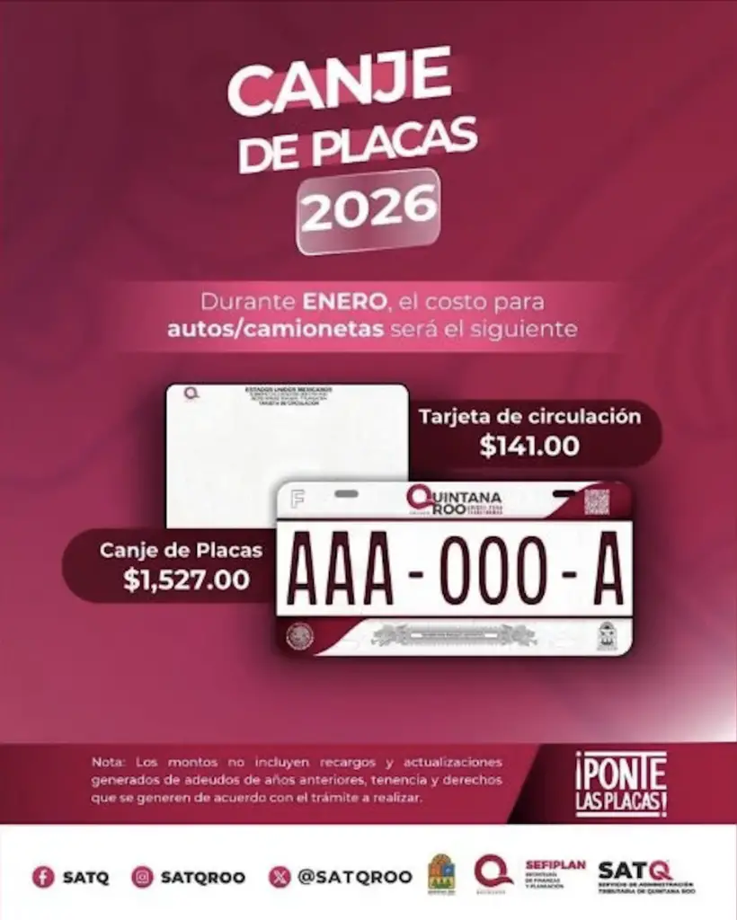 2026 Plate Exchange in Quintana Roo: Here’s What You Actually Need 1 2026 plate exchange in quintana roo costs